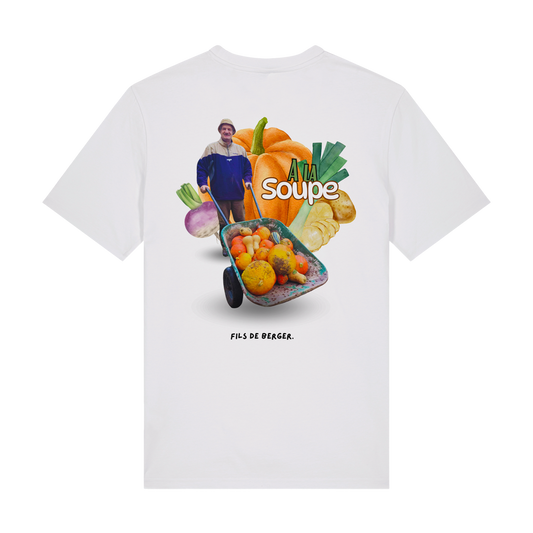 T-Shirt À la Soupe Blanc